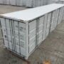 contenedores-ekomendy-sl- 40 pies cúbicos contenedor grande (9'6″) blanco