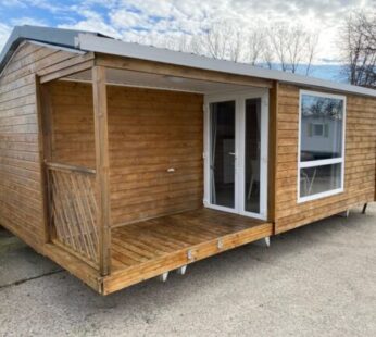 Casas Contenedoras IRM con Terraza de Madera